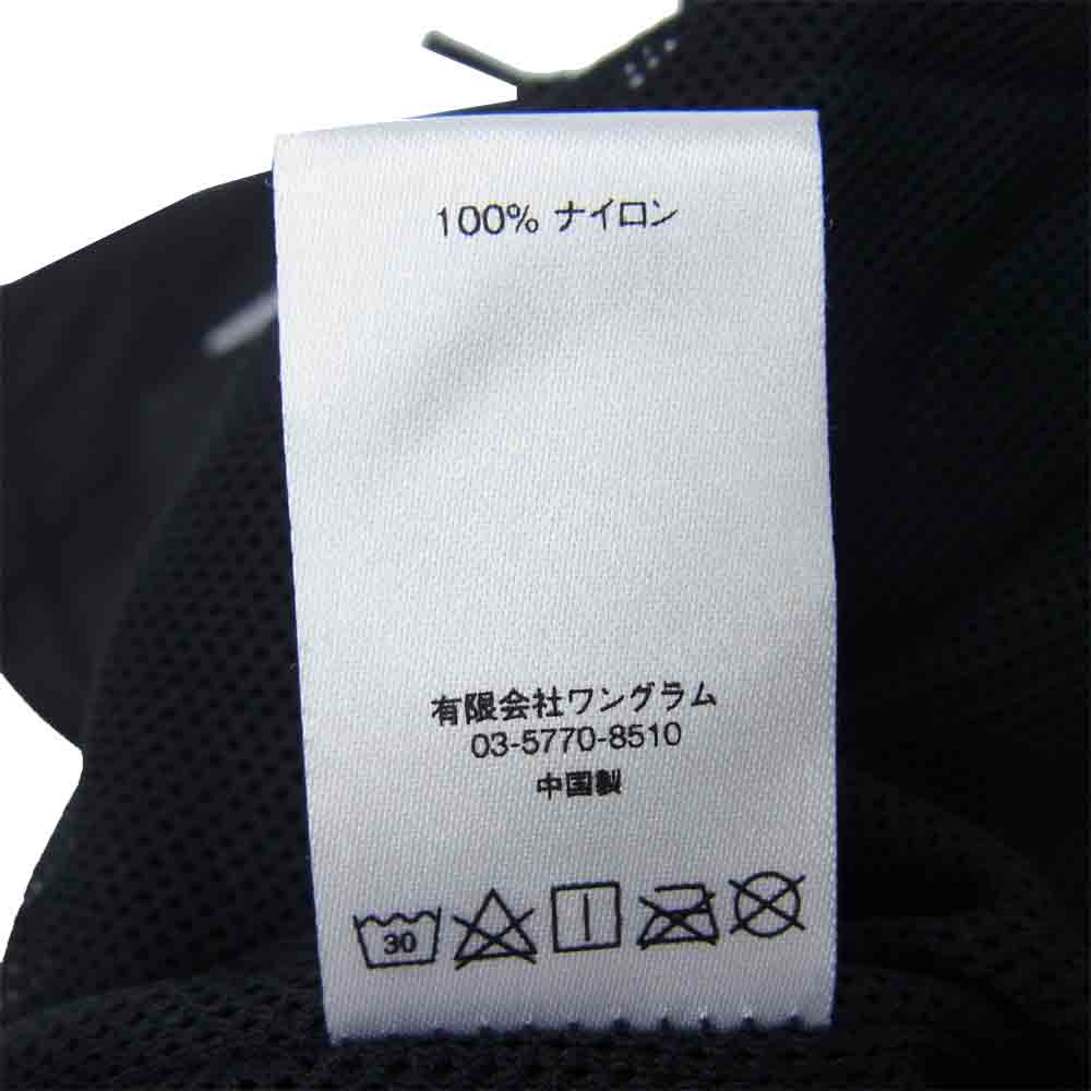 Supreme シュプリーム 17SS  Split Logo Water Short バックロゴ ナイロン ショート パンツ ブラック系 M【中古】