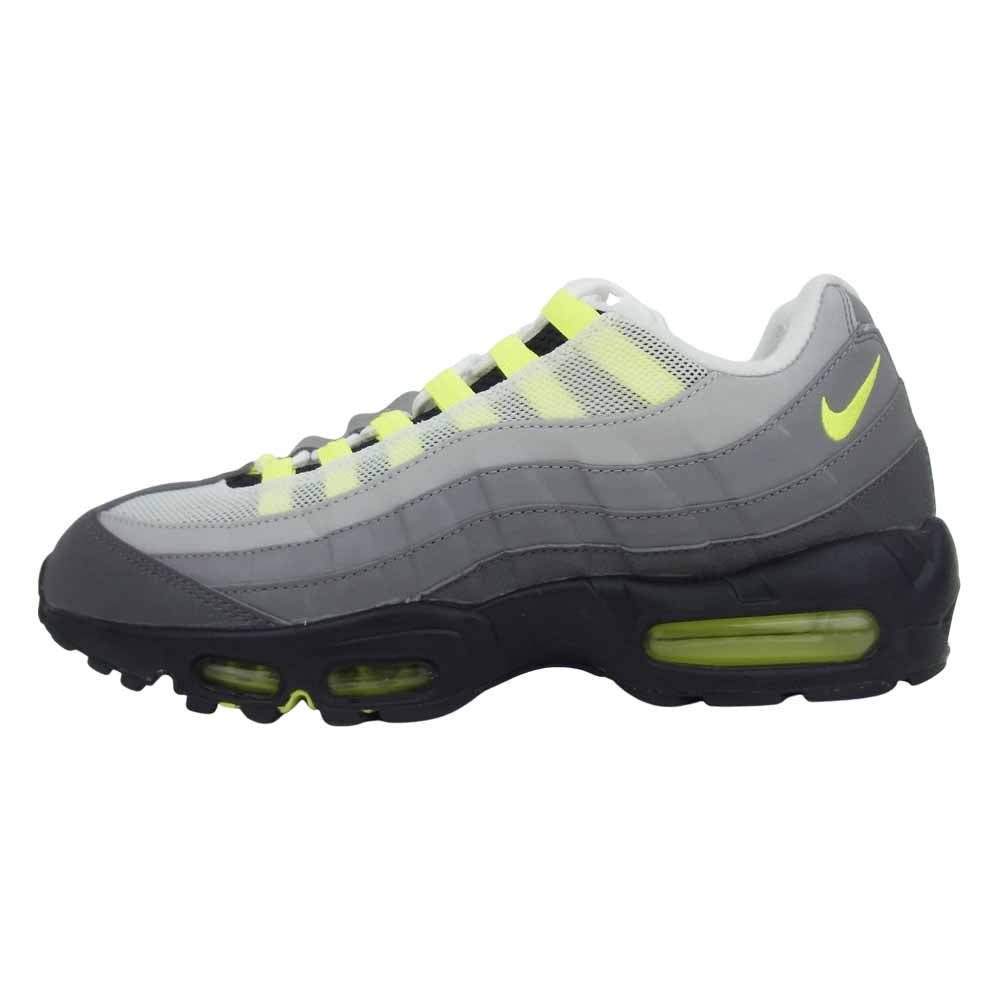 NIKE ナイキ 759986-070 15年復刻 AIR MAX 95 OG PREMIUM エア マックス イエローグラデ スニーカー リフレクティブ 27.5cm【中古】