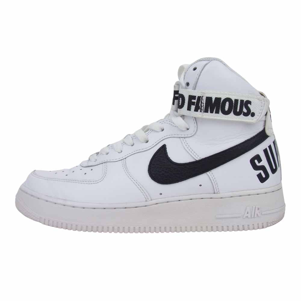 NIKE ナイキ 315123-111 AIR FORCE 1 MID 07 エアフォース ワン ミッド スニーカー ホワイト系 ブラック系 27.5cm【中古】