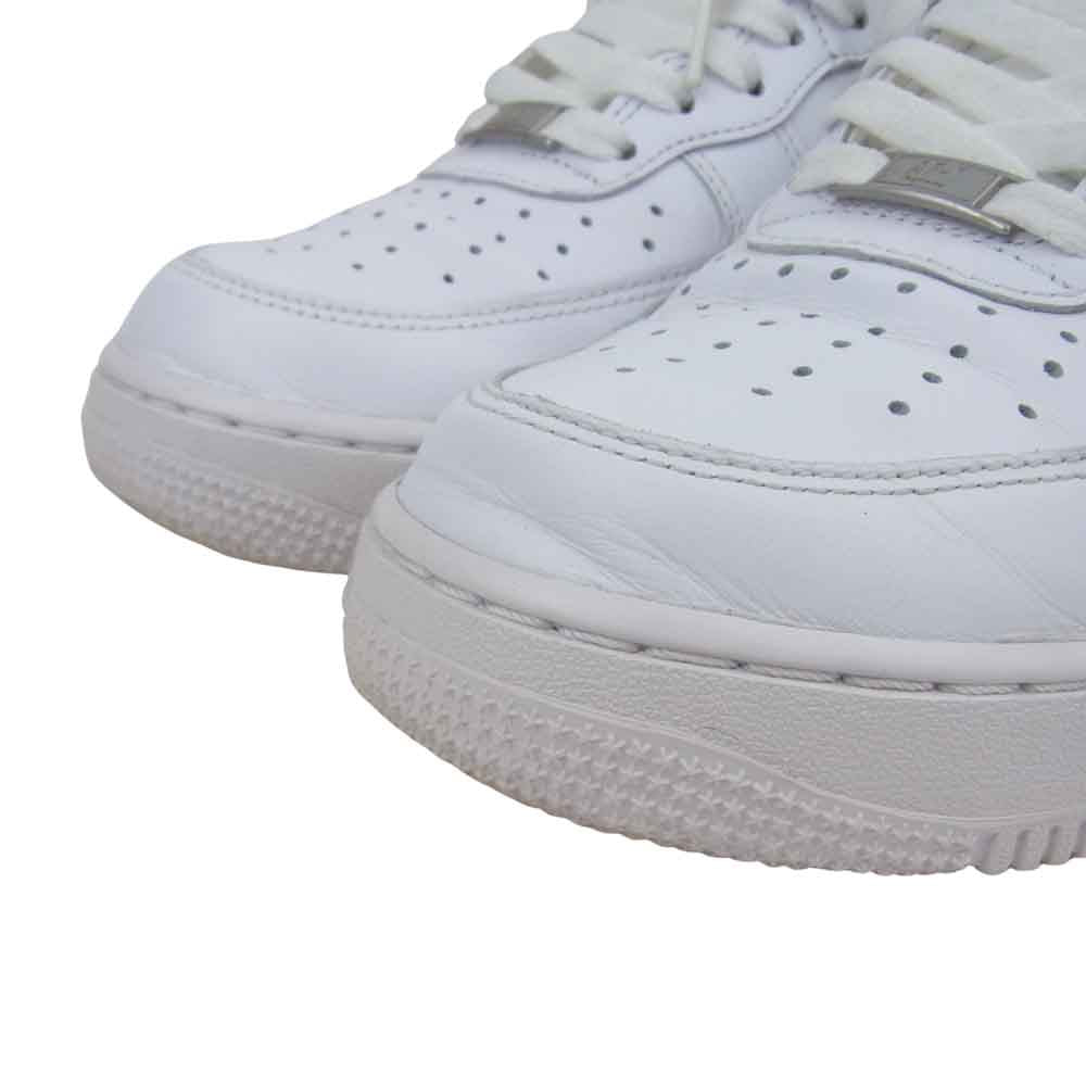 NIKE ナイキ 315123-111 AIR FORCE 1 MID 07 エアフォース ワン ミッド スニーカー ホワイト系 ブラック系 27.5cm【中古】