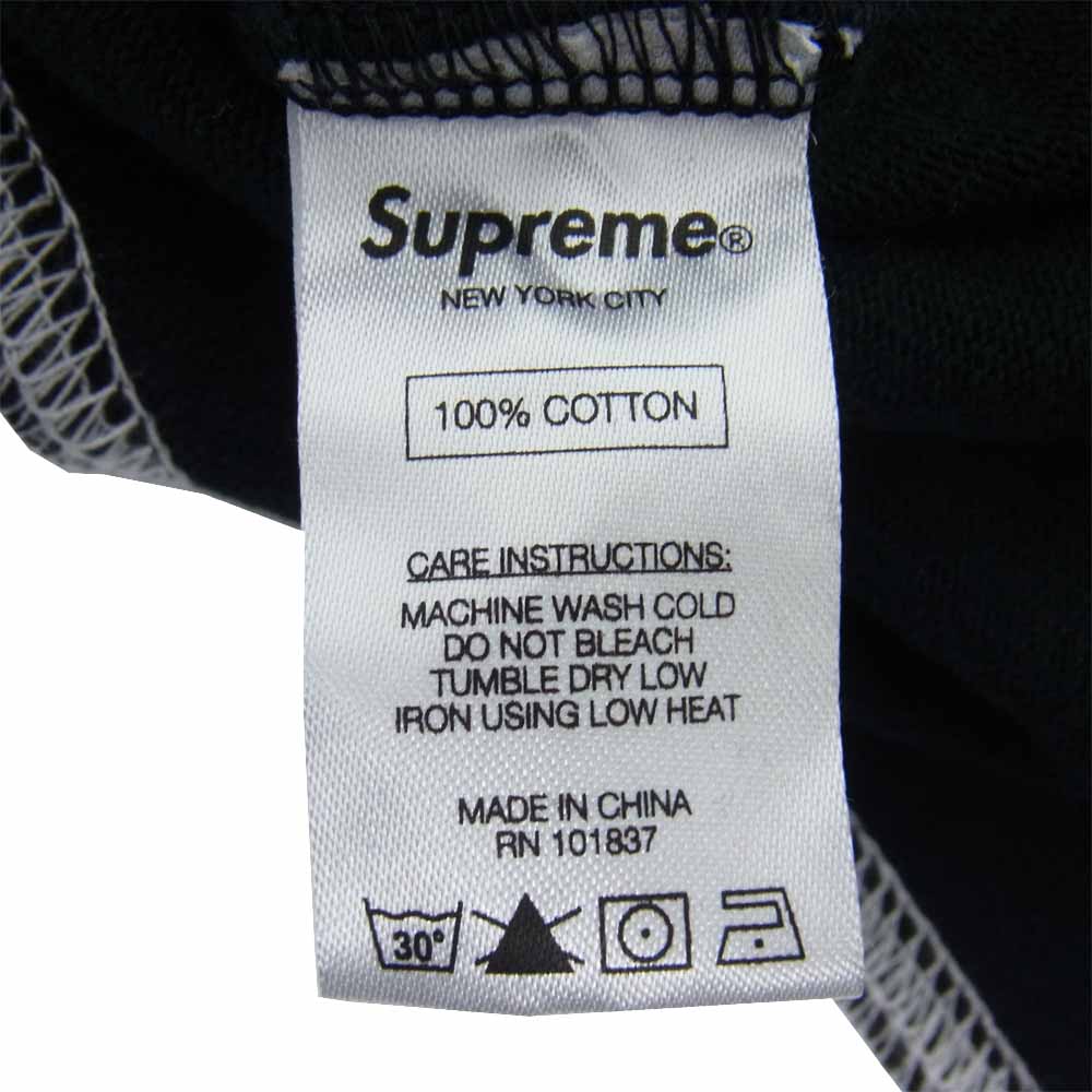 Supreme シュプリーム 16AW L/S Split Rugby スプリット ラグビー 長袖 ポロシャツ ホワイト系 ブラック系 M【中古】