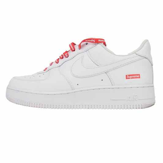 Supreme シュプリーム × NIKE ナイキ 20SS CU9225-100 AIR FORCE 1 LOW エア フォース ロー スニーカー ホワイト系 27.5cm【中古】