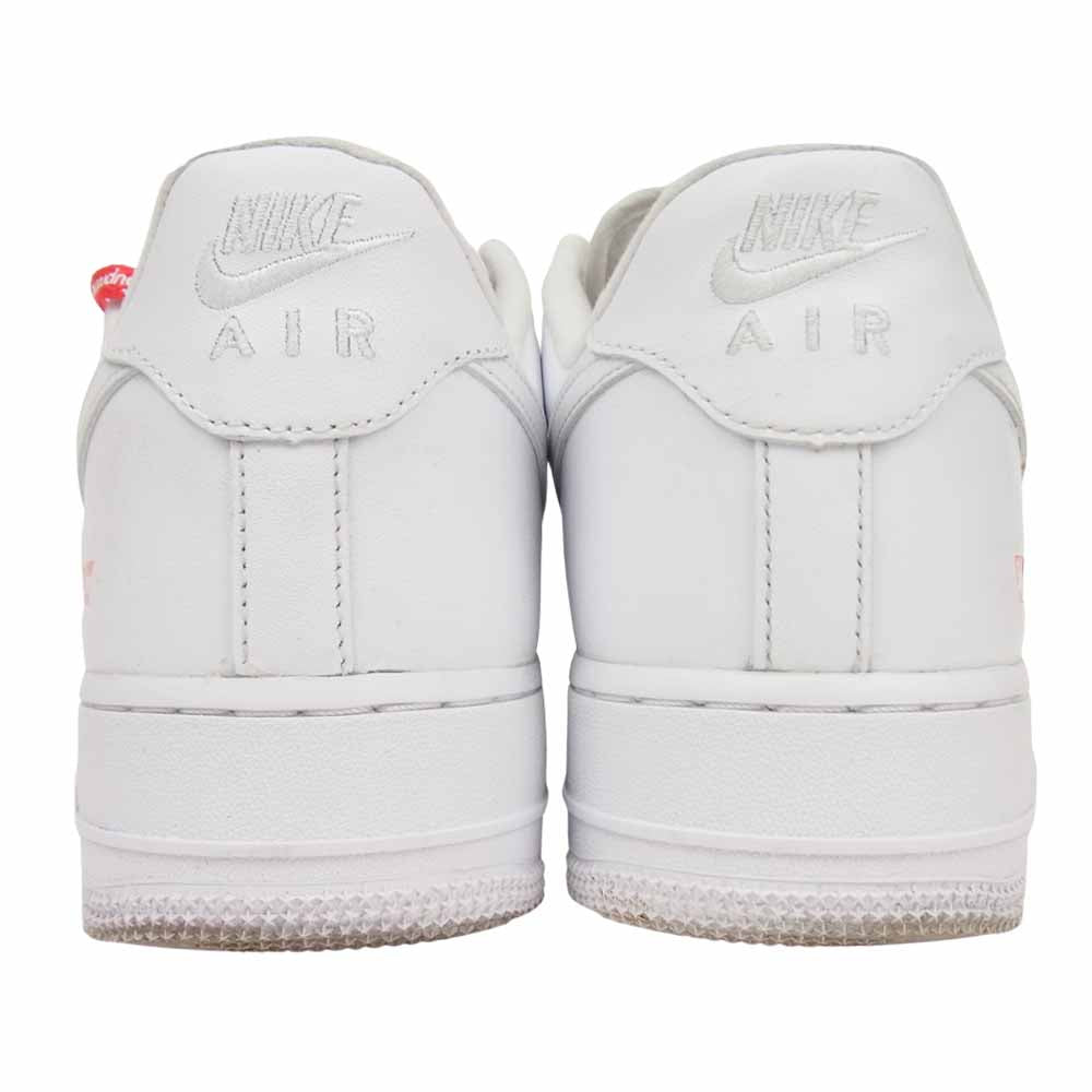 Supreme シュプリーム × NIKE ナイキ 20SS CU9225-100 AIR FORCE 1 LOW エア フォース ロー スニーカー ホワイト系 27.5cm【中古】