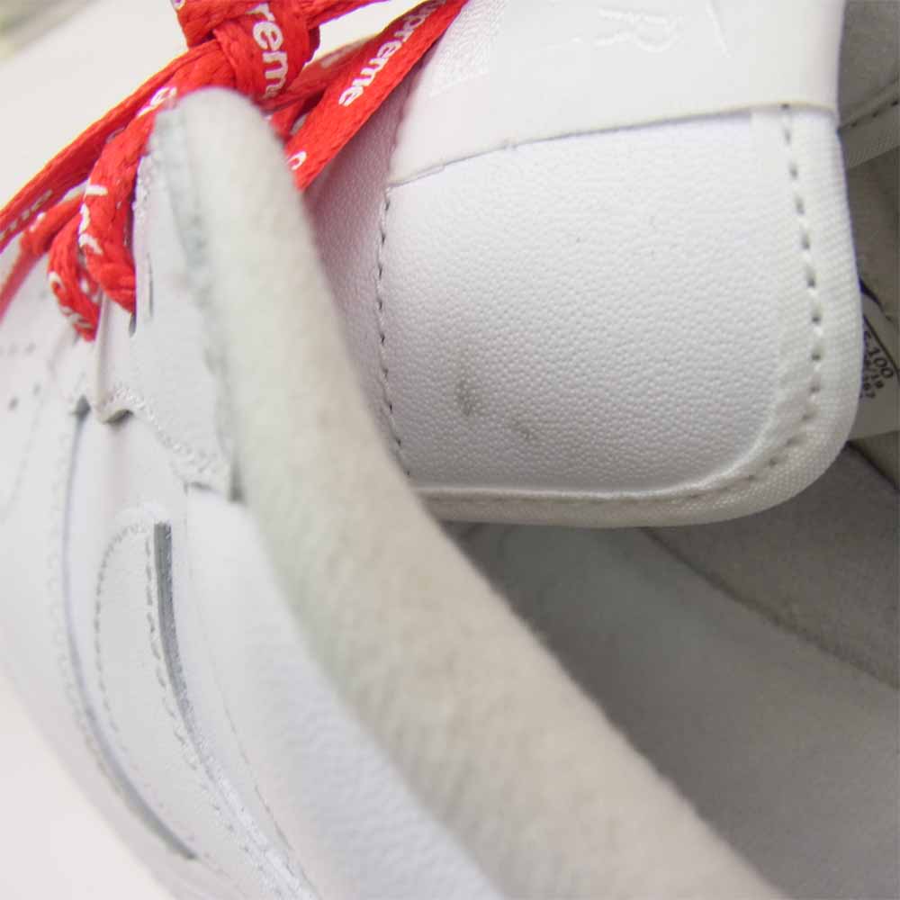 Supreme シュプリーム × NIKE ナイキ 20SS CU9225-100 AIR FORCE 1 LOW エア フォース ロー スニーカー ホワイト系 27.5cm【中古】