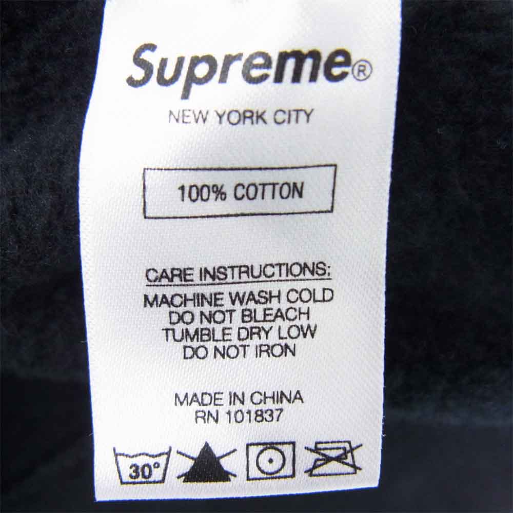 Supreme シュプリーム 18SS Sideline Hooded Sweatshirt 袖ロゴ パーカー プルオーバー ブラック系 M【美品】【中古】