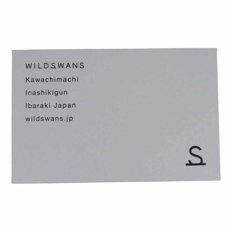 WILDSWANS ワイルドスワンズ kf-003 フルグレイン ブライドル ブラック ミニ 財布 ブラック系【美品】【中古】