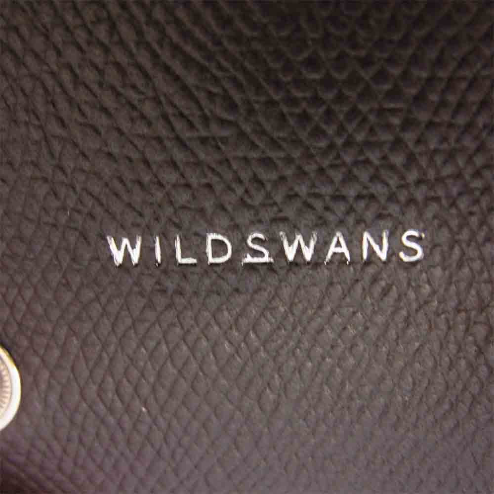 WILDSWANS ワイルドスワンズ PALM パーム ホーウィン コードバン 名古屋高島屋限定 バーボン×グリーン ミニ 財布 バーボン×グリーン【新古品】【未使用】【中古】