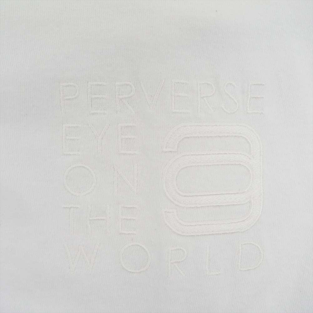 ピーイーオーティーダブリューエージー C-050-001 TEE GO-D バックプリント Tシャツ 2 ホワイト系 2【新古品】【未使用】【中古】