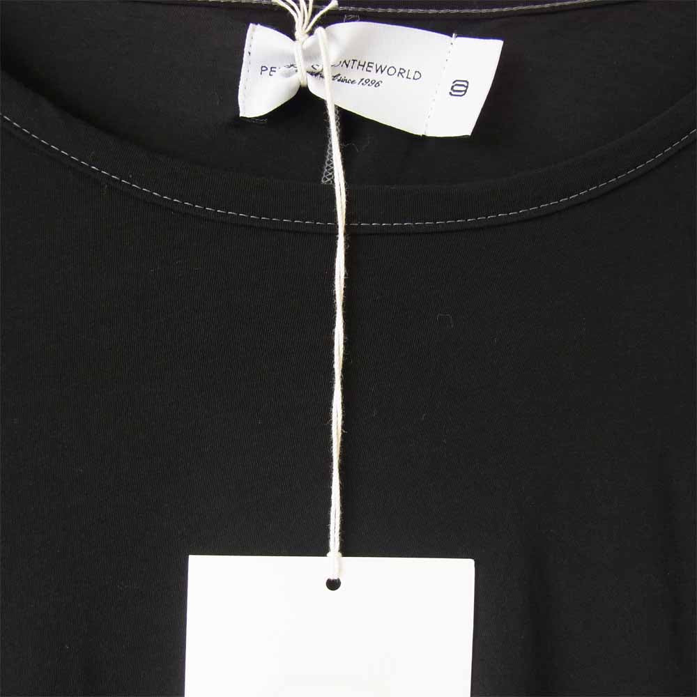 ピーイーオーティーダブリューエージー C-003-175 DOLMAN L/S ドルマン 長袖 カットソー ブラック系 1【新古品】【未使用】【中古】