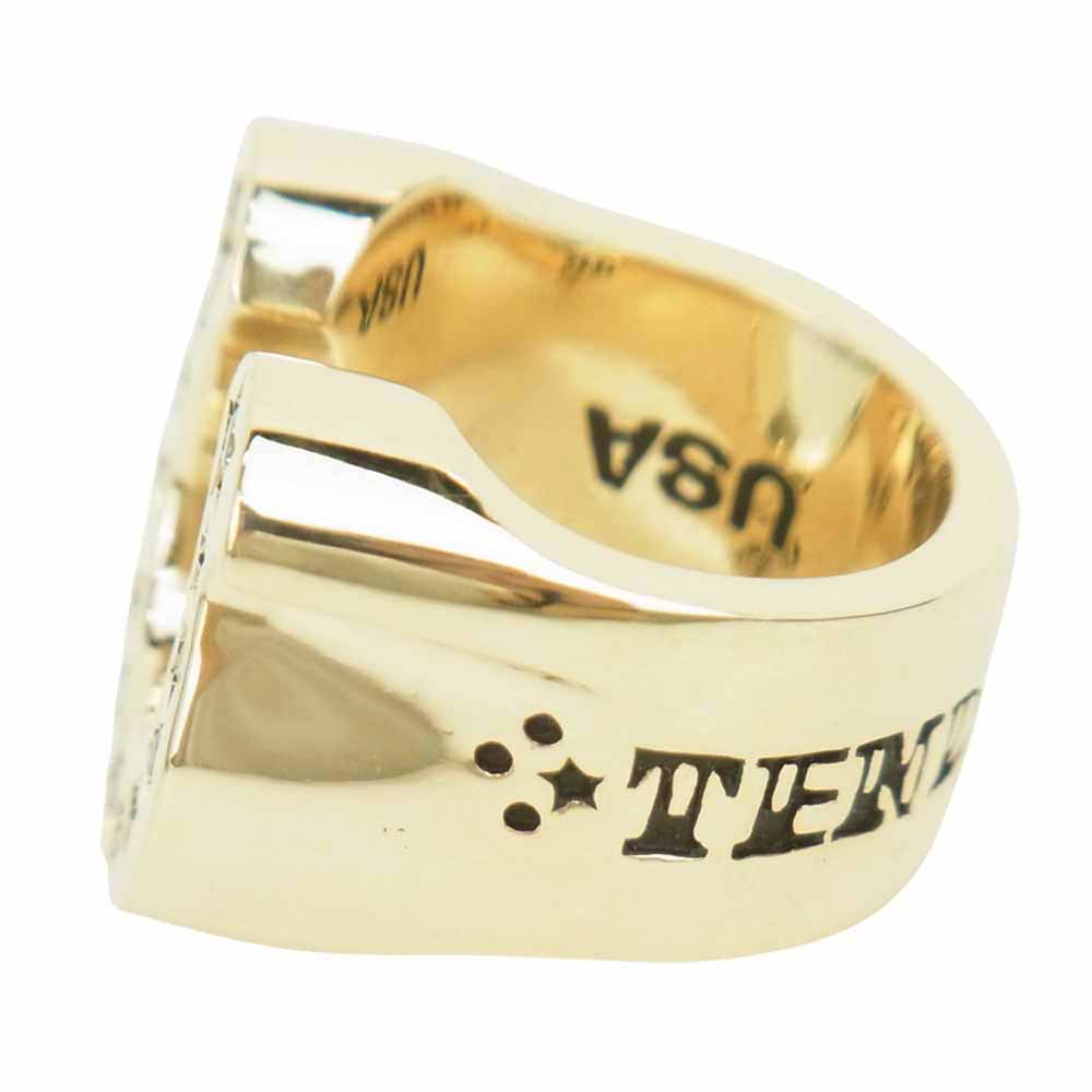 TENDERLOIN テンダーロイン 新品仕上げ済み T-H.S RING STONE 8K ダイヤ ホースシュー リング ゴールド系【極上美品】【中古】