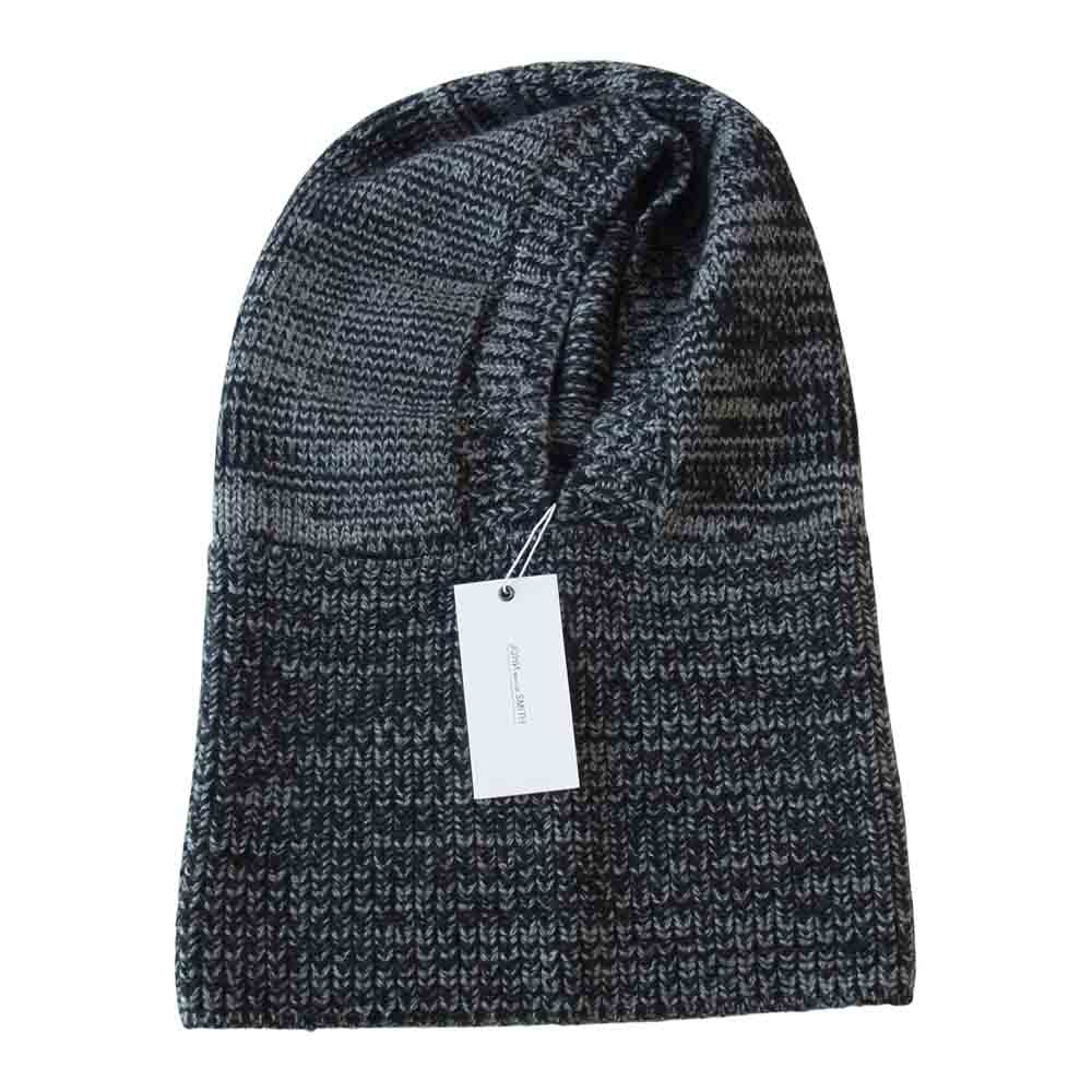 ジョンメイソンスミス KN-#644 NECK WARMER HOODIE ネックウォーマー フーディー　 MIX GRAY【新古品】【未使用】【中古】