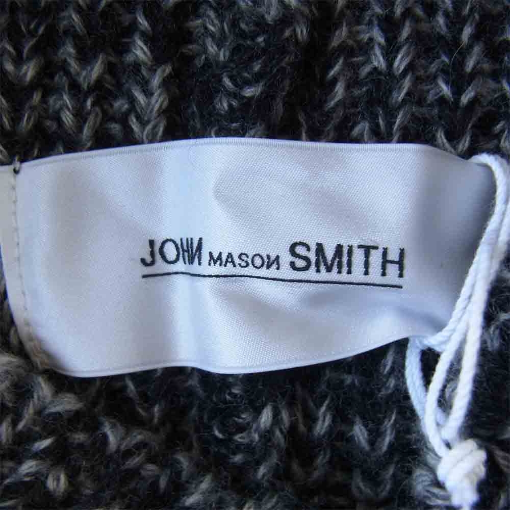 ジョンメイソンスミス KN-#644 NECK WARMER HOODIE ネックウォーマー フーディー　 MIX GRAY【新古品】【未使用】【中古】
