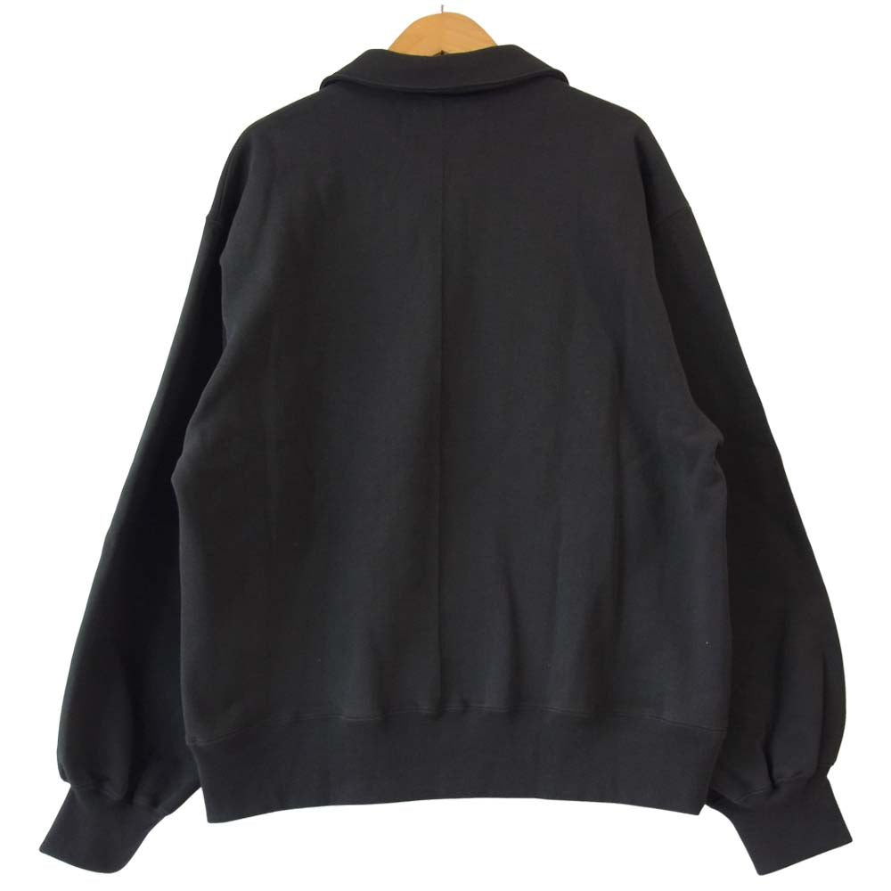 ジョンメイソンスミス 9WCT-#920 HALF ZIP SWEAT SHIRT ハーフ ジップ スウェット シャツ チャコール系 M【新古品】【未使用】【中古】