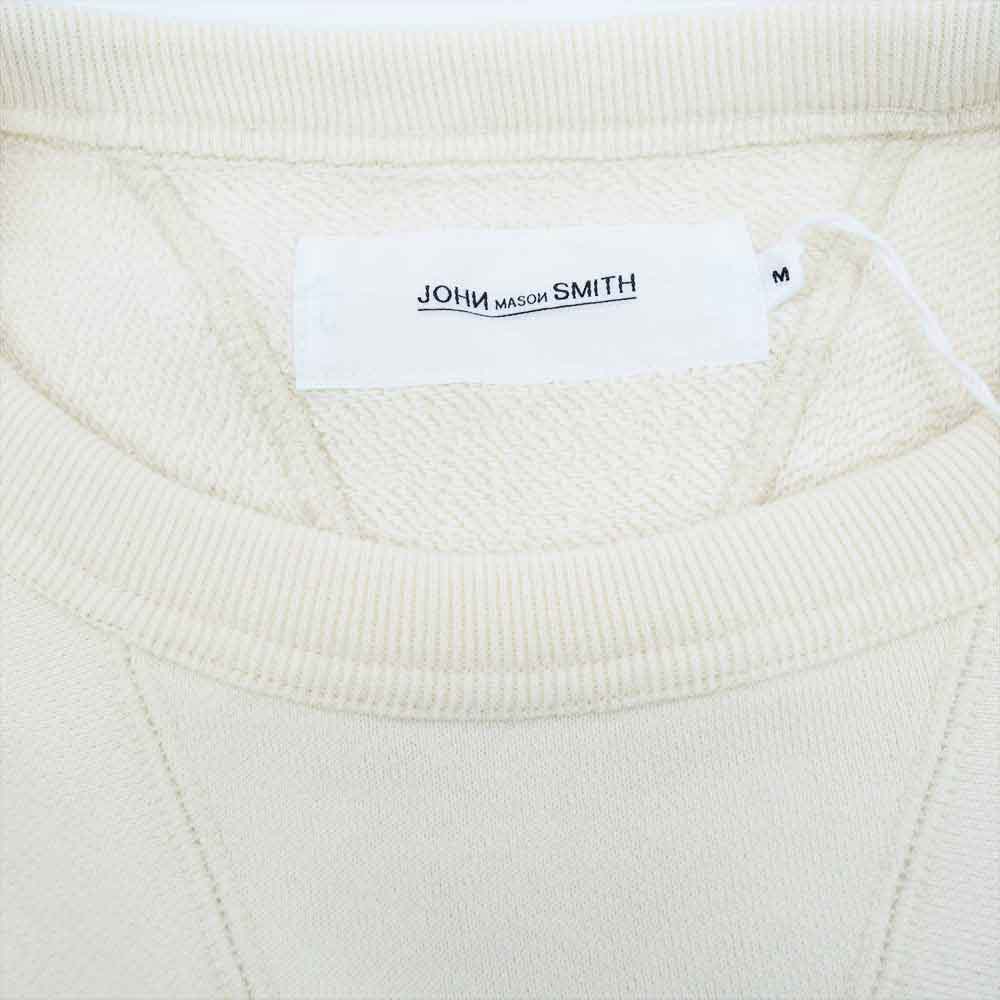 ジョンメイソンスミス 20SCT-#217 RAVART SWEAT ラバート スウェット M エクリュ M【新古品】【未使用】【中古】