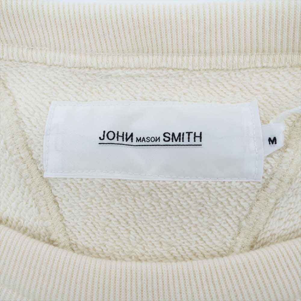 ジョンメイソンスミス 20SCT-#217 RAVART SWEAT ラバート スウェット M エクリュ M【新古品】【未使用】【中古】