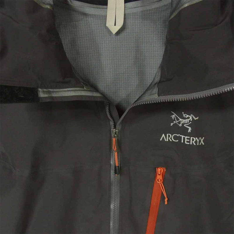 ARC'TERYX アークテリクス 13602 ALPHA FL JACKET マウンテンパーカー ジャケット 中国製 グレー系 M【中古】