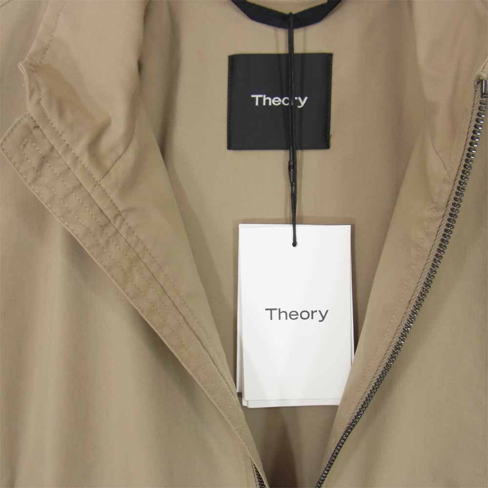 theory セオリー 02-7304004-300-904 フルジップ ジャケット ブルゾン ベージュ系 M【新古品】【未使用】【中古】