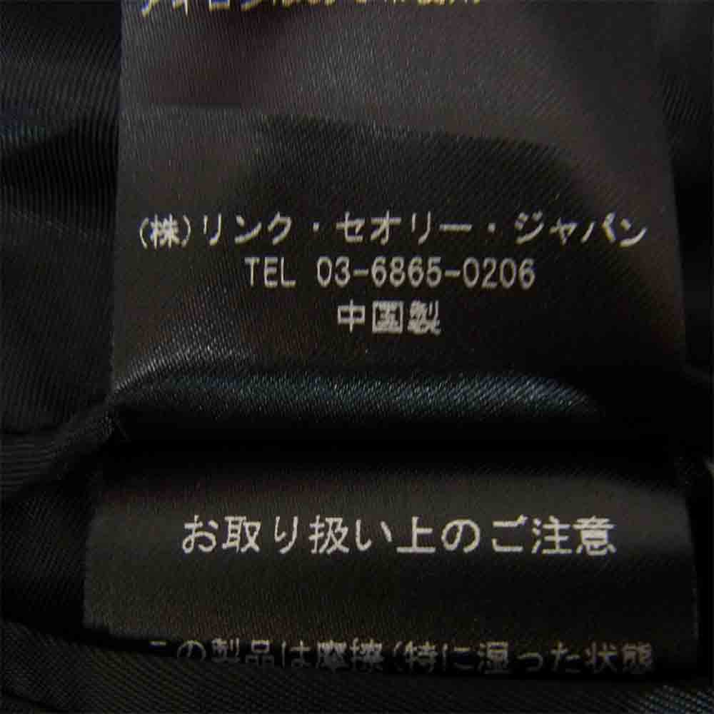 theory セオリー 02-7404005-050-040 ダブル テーラードジャケット スーツ ジャケット ブラック系 40【新古品】【未使用】【中古】