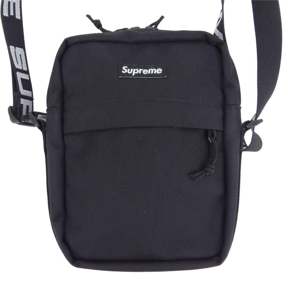 Supreme シュプリーム 18SS Shoulder Bag ショルダーバッグ サコッシュ ブラック系【中古】