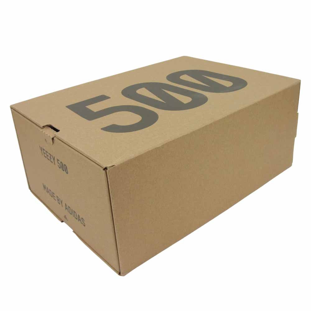 adidas アディダス F36640 国内正規品 YEEZY BOOST 500 UTILITY BLACK イージーブースト 500 ユーティリティブラック スニーカー グレー系 ２８㎝【中古】