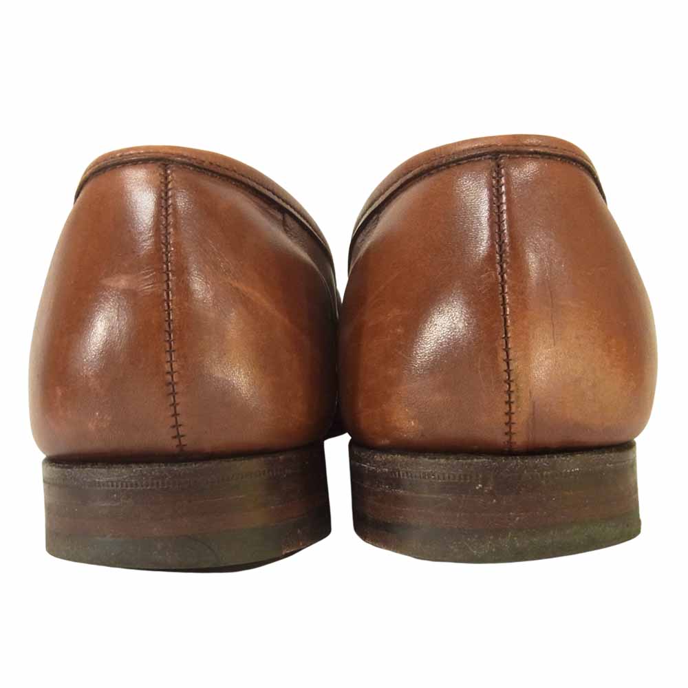 CROCKETT&JONES クロケットアンドジョーンズ ペニー ローファー イギリス製 ブラウン系 6.5E【中古】