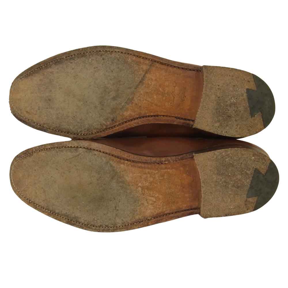 CROCKETT&JONES クロケットアンドジョーンズ ペニー ローファー イギリス製 ブラウン系 6.5E【中古】