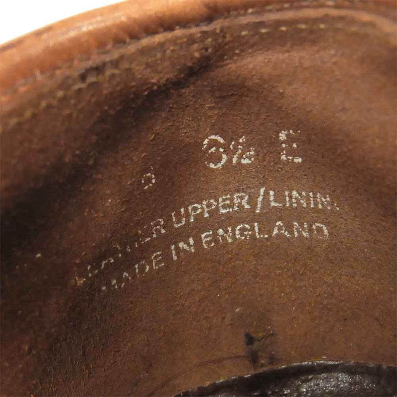 CROCKETT&JONES クロケットアンドジョーンズ ペニー ローファー イギリス製 ブラウン系 6.5E【中古】