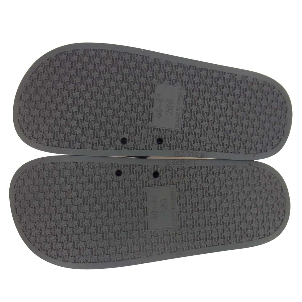 ヒューミス HS-FT1301 COLLINA SHOWER SANDAL コッリーナ シャワー サンダル ブラック系 40～41【新古品】【未使用】【中古】