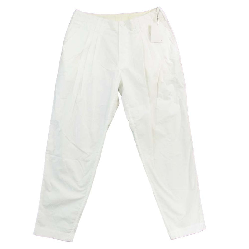 ヒューミス M-PT1301 CHEMICAL 3-TUCK PANTS ケミカル 3タック パンツ ホワイト系 M【新古品】【未使用】【中古】