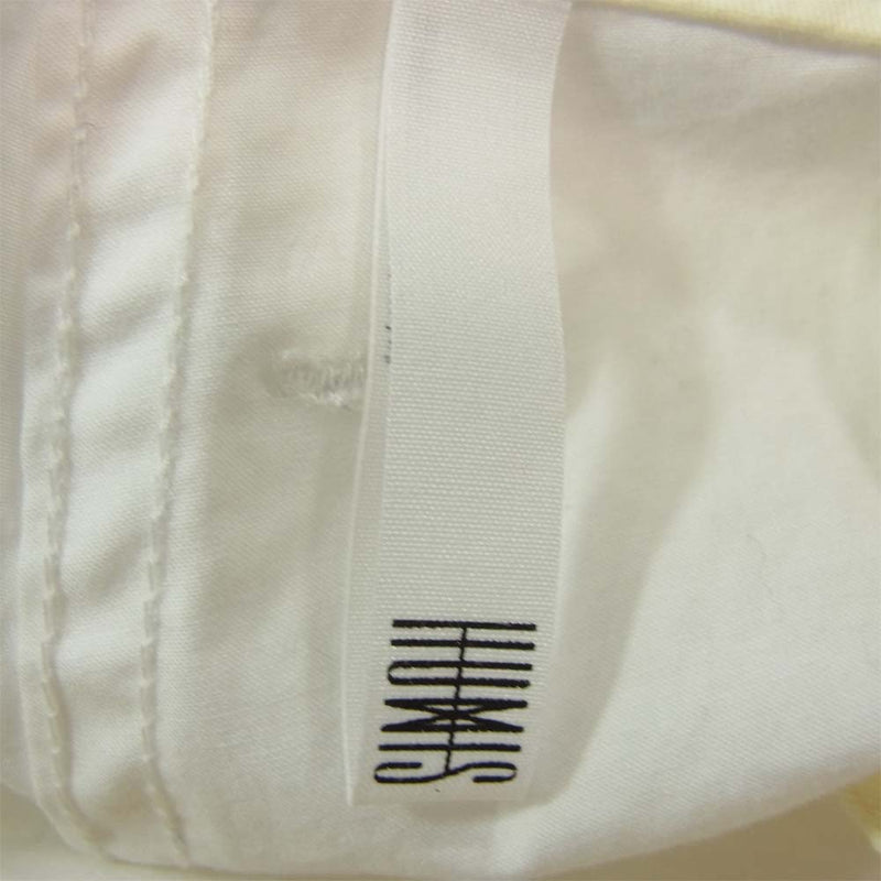 ヒューミス M-PT1301 CHEMICAL 3-TUCK PANTS ケミカル 3タック パンツ ホワイト系 M【新古品】【未使用】【中古】