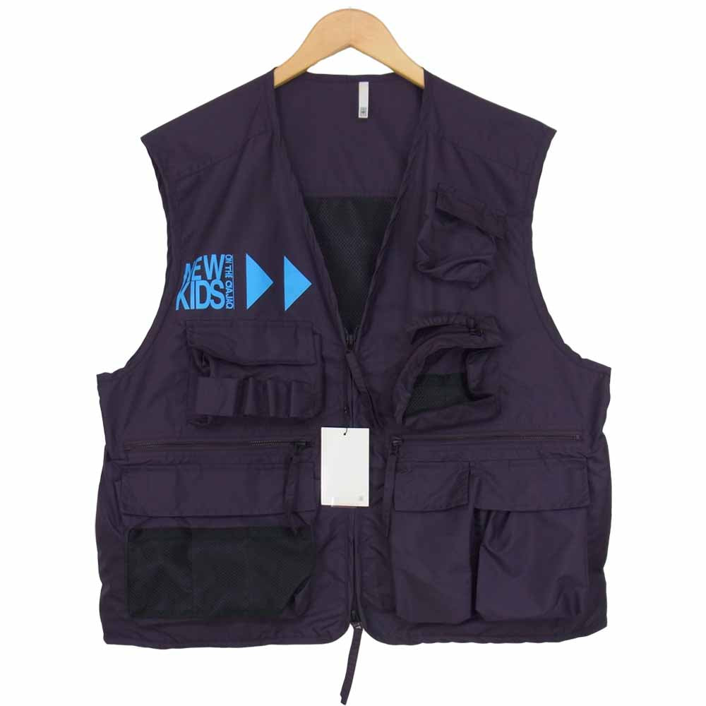 ヒューミス M-VE1101 HIGH-SPEC ADVENTURE VEST ハイスペック アドベンチャー ベスト パープル系 M【新古品】【未使用】【中古】
