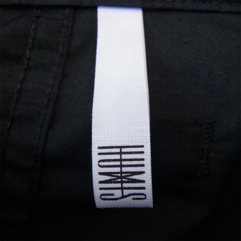 ヒューミス M-CO1301 CHEMICAL FLY-FRONT OVER COAT オーバーコート ブラック系 S【新古品】【未使用】【中古】