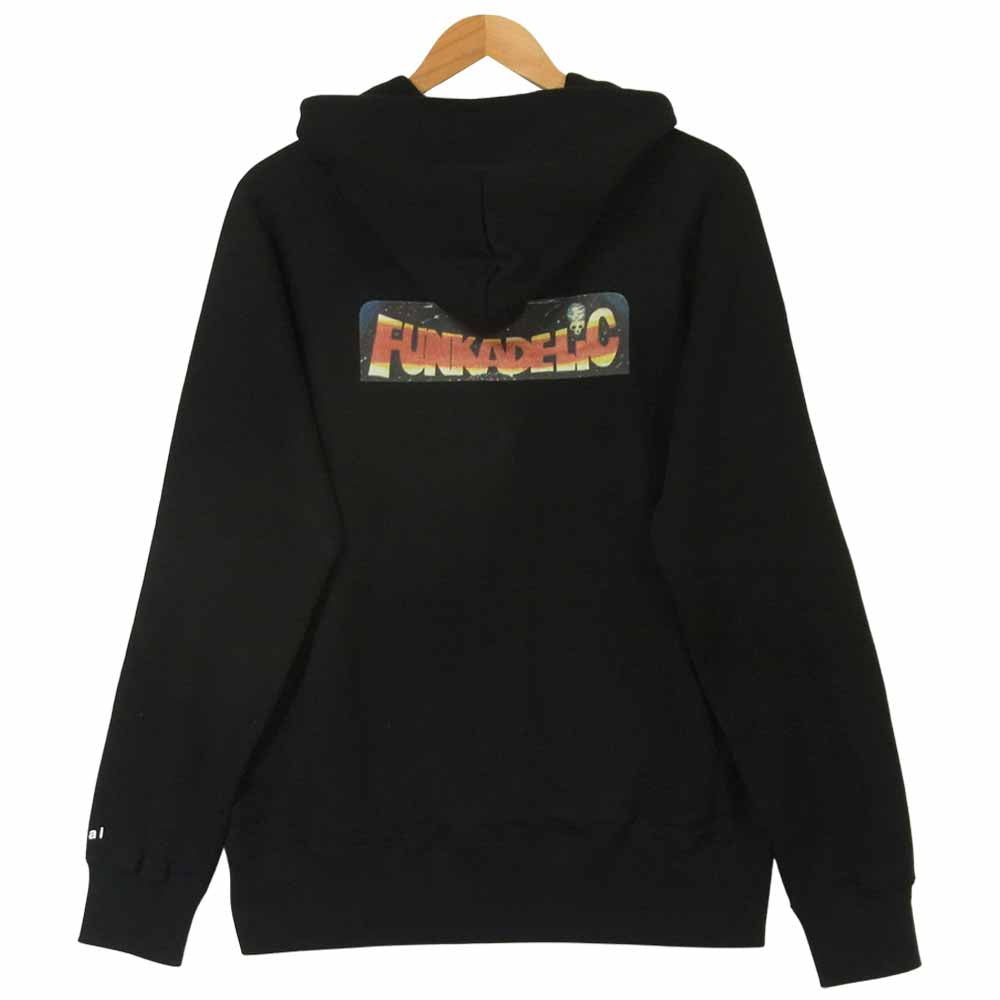 Sacai サカイ 20SS 20-0103S FUNKADELIC Hoodie プリント フーディー パーカー ブラック系 2【新古品】【未使用】【中古】