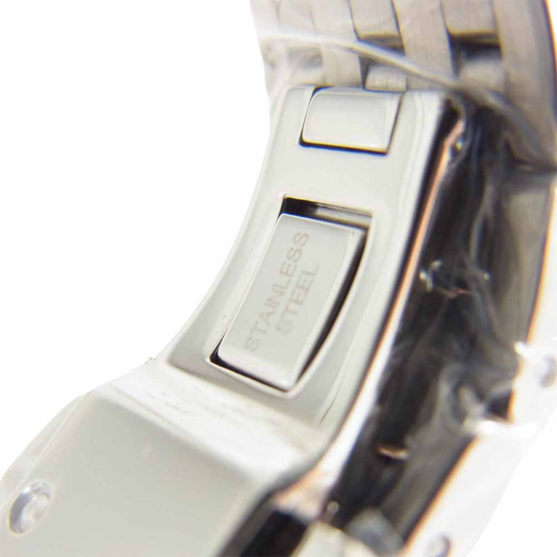 ミッシェル エルブラン 17048 アンタレス レザーストラップ付 腕時計 シルバー系【新古品】【未使用】【中古】