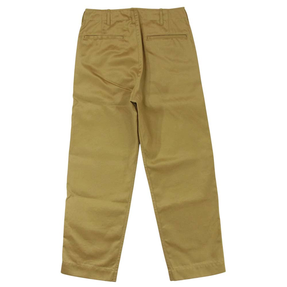 HYSTERIC GLAMOUR ヒステリックグラマー 02203AP08 CHINO PANTS チノ パンツ 日本製 サンドカーキ系 S【中古】