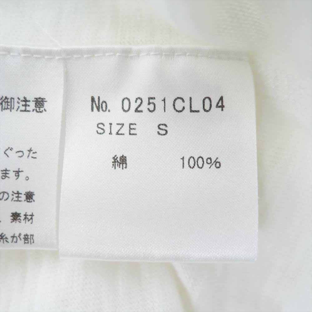 HYSTERIC GLAMOUR ヒステリックグラマー 0251CL04 バイクガール ポスター デザイン クルーネック ロングスリーブ Tシャツ ホワイト系 S【中古】