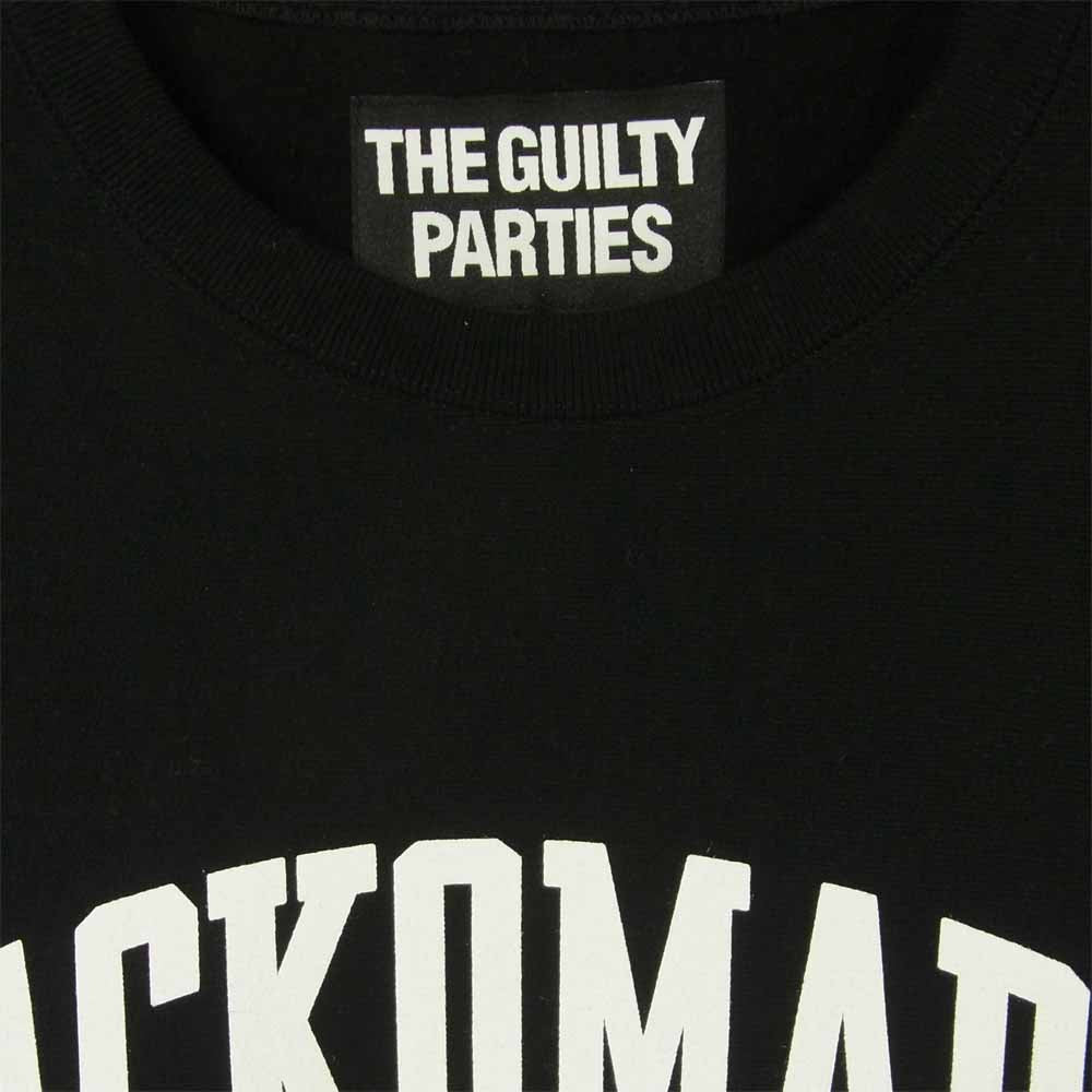 WACKO MARIA ワコマリア HEAVY WEIGHT CREW NECK SWEAT SHIRT ヘビー ウェイト クルーネック スウェット トレーナー ブラック系 S【美品】【中古】