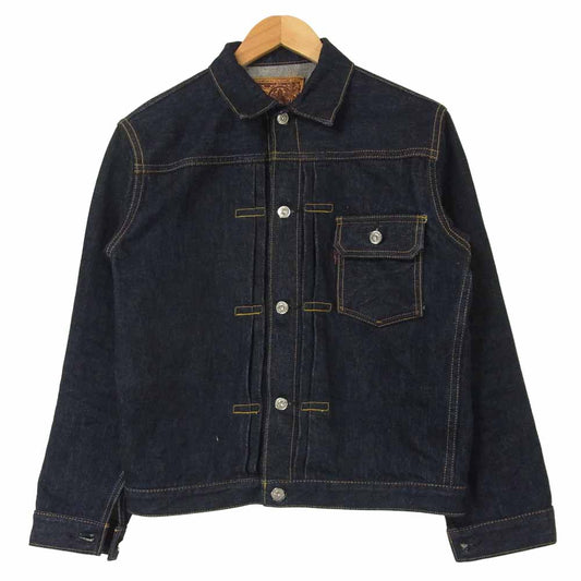 SAMURAI JEANS サムライジーンズ S551OG 16周年限定 1stタイプ 荒武者 16oz Gジャン デニム ジャケット インディゴブルー系 38【美品】【中古】