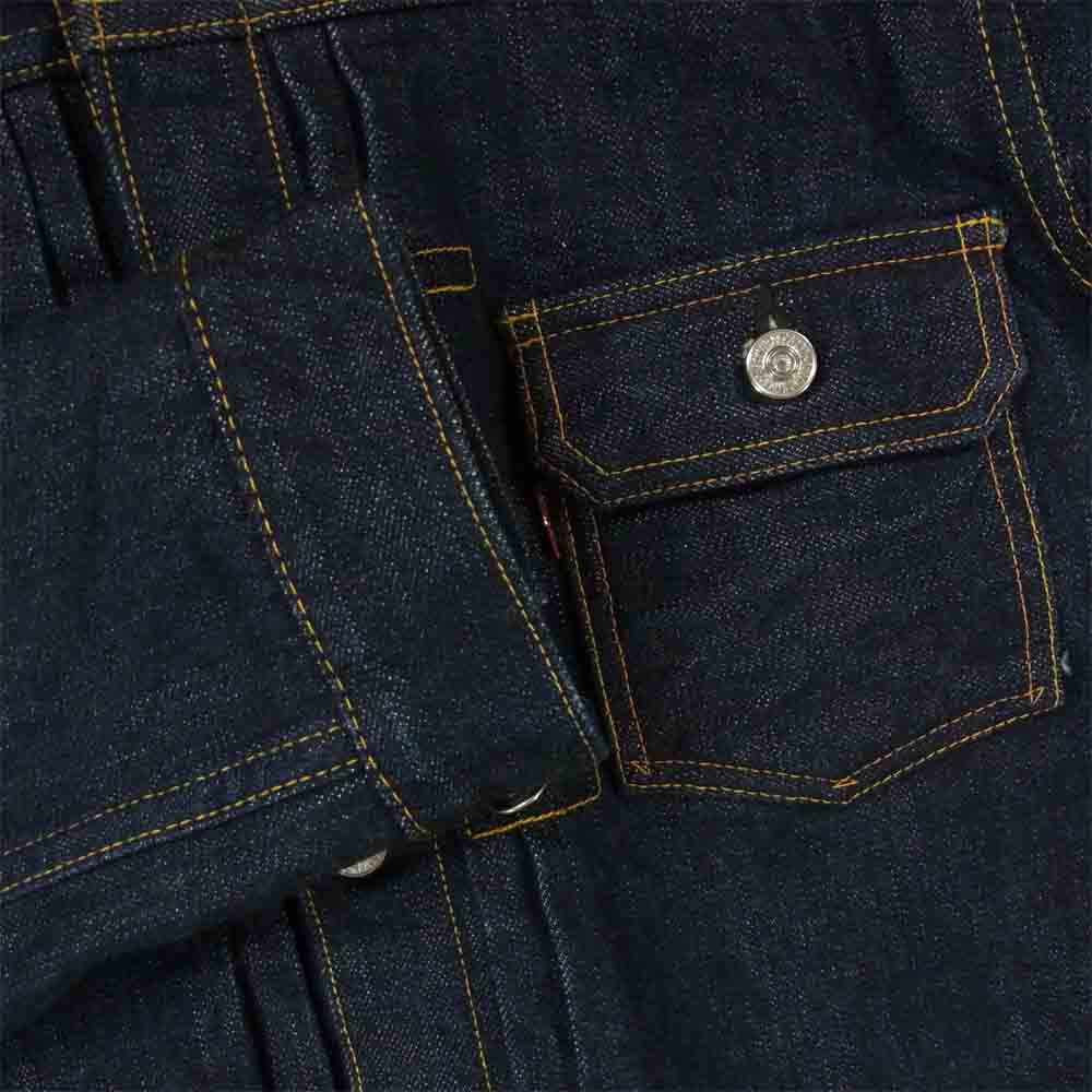 SAMURAI JEANS サムライジーンズ S551OG 16周年限定 1stタイプ 荒武者 16oz Gジャン デニム ジャケット インディゴブルー系 38【美品】【中古】