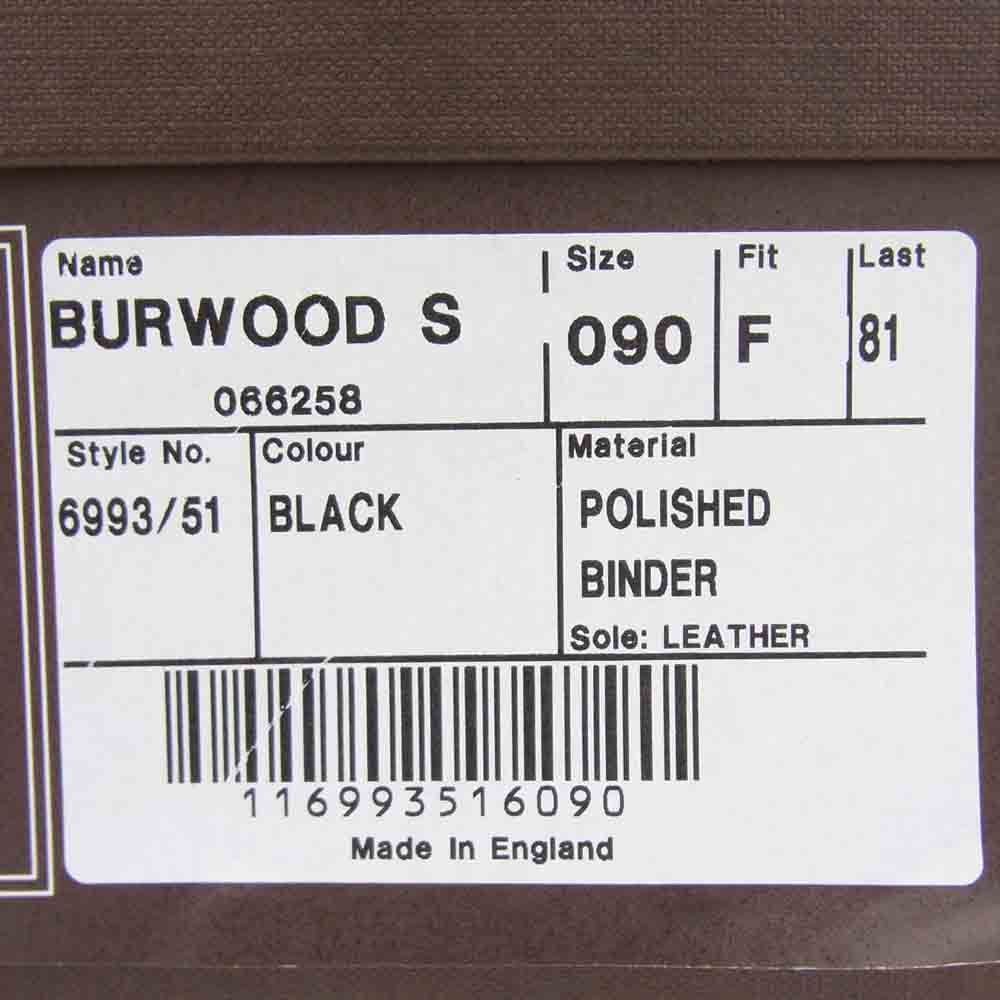 CHURCH'S チャーチ 6993/51 BURWOOD S バーウッド スタッズ ドレスシューズ ブラック系 ９０【美品】【中古】