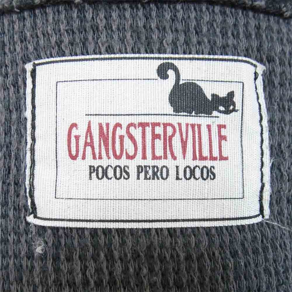 GANGSTERVILLE ギャングスタービル GSV-16-SS-05 PAIL CARDIGAN ツイストパイル カーディガン チャコール系 M【中古】