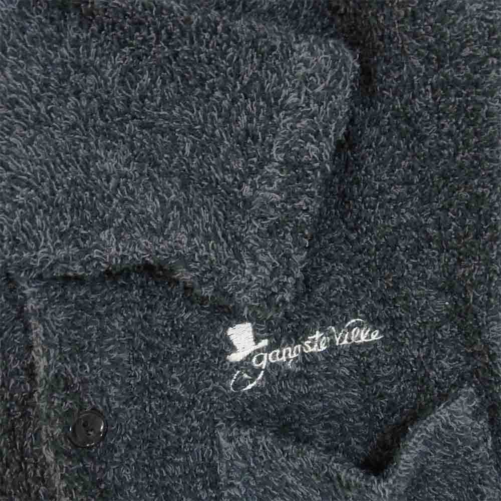 GANGSTERVILLE ギャングスタービル GSV-16-SS-05 PAIL CARDIGAN ツイストパイル カーディガン チャコール系 M【中古】