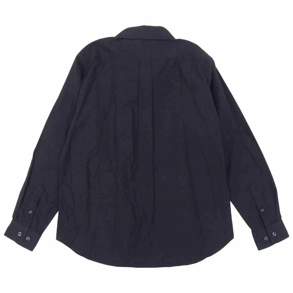 GANGSTERVILLE ギャングスタービル GSV-17-AW-27 ICED PINHOLE COLLAR L/S SHIRTS ピンホールカラー シャツ ブラック系 L【中古】