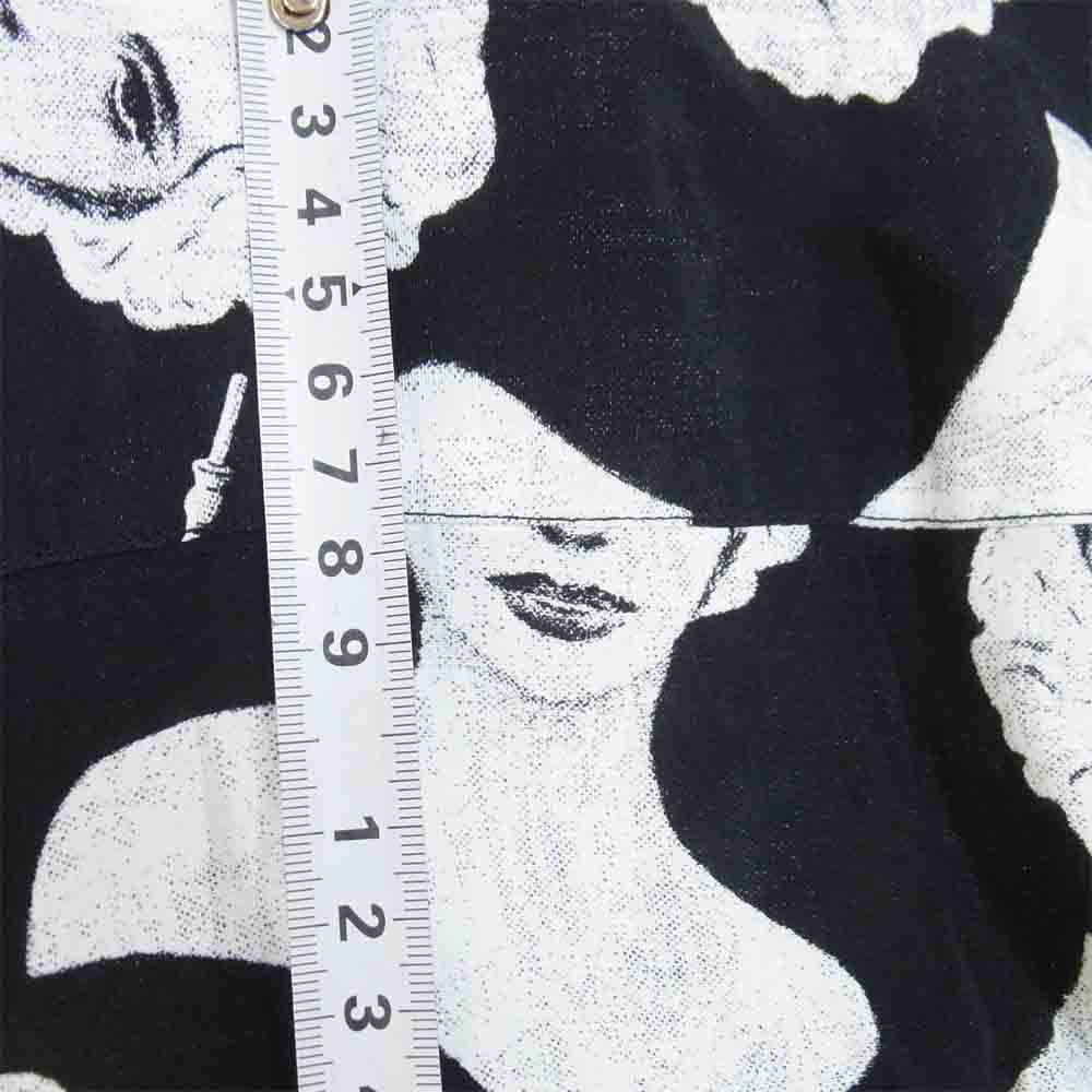 GANGSTERVILLE ギャングスタービル GSV-19-SS-05 VIRGINIA L/S SHIRTS 総柄 オープンカラー シャツ ブラック系 L【中古】