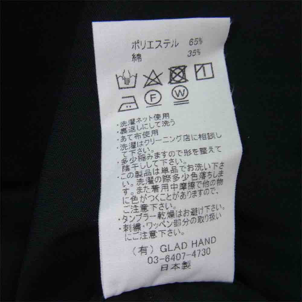 WEIRDO ウィアード 20AW WRD-20-AW-12 Non Skid L/S Work Shirts ノンスキッド ワークシャツ ブラック系 L【新古品】【未使用】【中古】