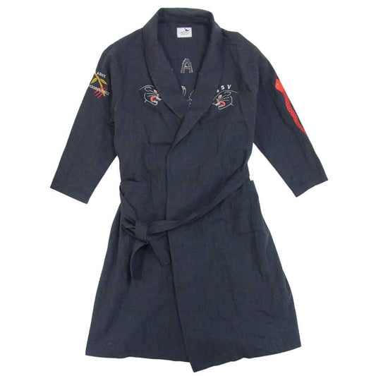 GANGSTERVILLE ギャングスタービル GSV-19-SS-24 Blacksville Souvenior Coat Long ブラックスビル スーベニア ロング コート ブラック系 L【美品】【中古】