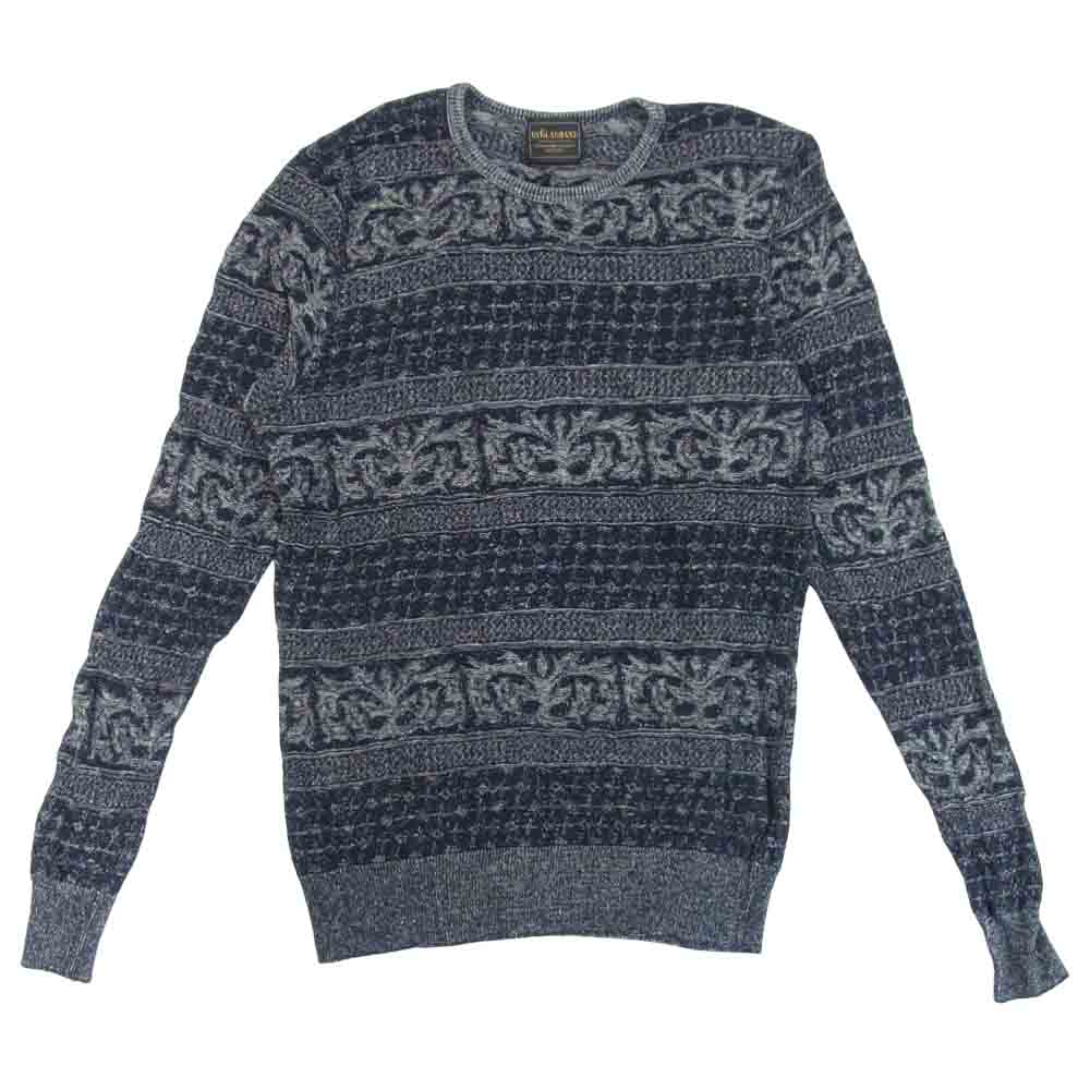 GLADHAND & Co. グラッドハンド 18SS BYGH-18-SS-09 Wardrobe L/?S Sweater ワードローブ ロングスリーブ セーター ブラック系 L【中古】