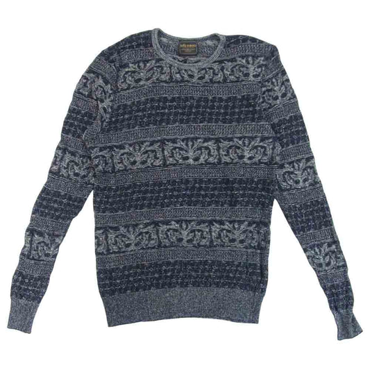 GLADHAND & Co. グラッドハンド 18SS BYGH-18-SS-09 Wardrobe L/?S Sweater ワードローブ ロングスリーブ セーター ブラック系 L【中古】
