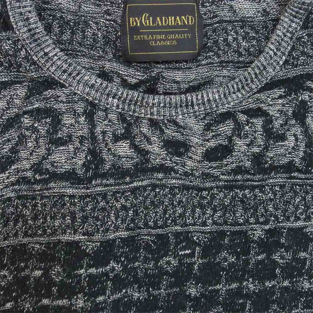 GLADHAND & Co. グラッドハンド 18SS BYGH-18-SS-09 Wardrobe L/?S Sweater ワードローブ ロングスリーブ セーター ブラック系 L【中古】