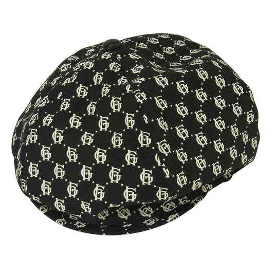 GLADHAND & Co. グラッドハンド FAMILY CREST CASQUETTE 10周年記念 モノグラム キャスケット ブラック系 L【美品】【中古】